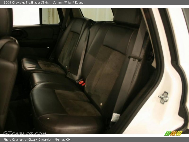 Summit White / Ebony 2008 Chevrolet TrailBlazer SS 4x4