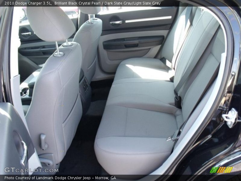 Brilliant Black Crystal Pearl / Dark Slate Gray/Light Slate Gray 2010 Dodge Charger 3.5L