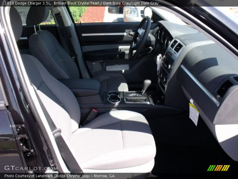 Brilliant Black Crystal Pearl / Dark Slate Gray/Light Slate Gray 2010 Dodge Charger 3.5L