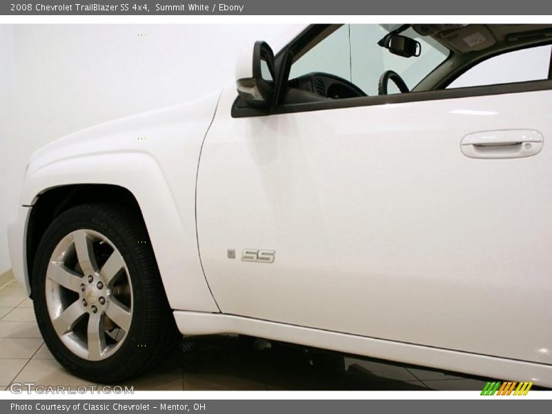 Summit White / Ebony 2008 Chevrolet TrailBlazer SS 4x4