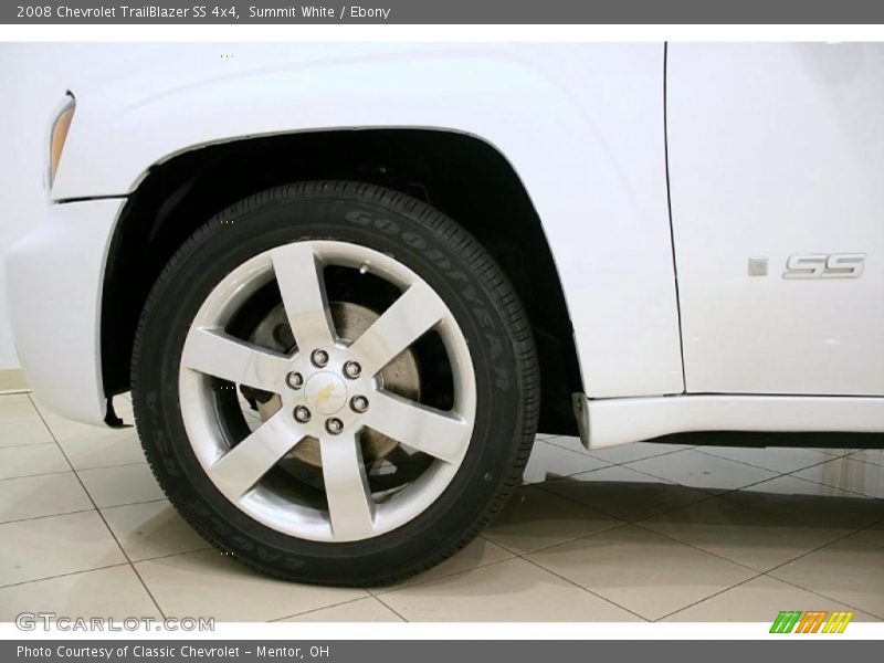 Summit White / Ebony 2008 Chevrolet TrailBlazer SS 4x4