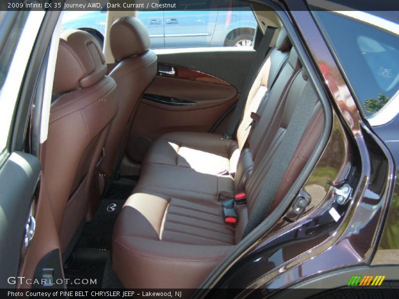 Dark Currant / Chestnut 2009 Infiniti EX 35 Journey AWD