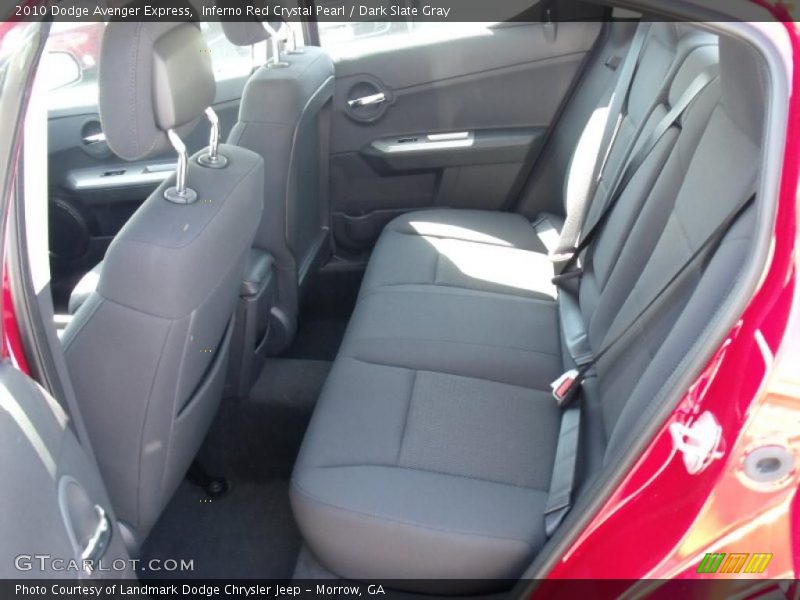 Inferno Red Crystal Pearl / Dark Slate Gray 2010 Dodge Avenger Express