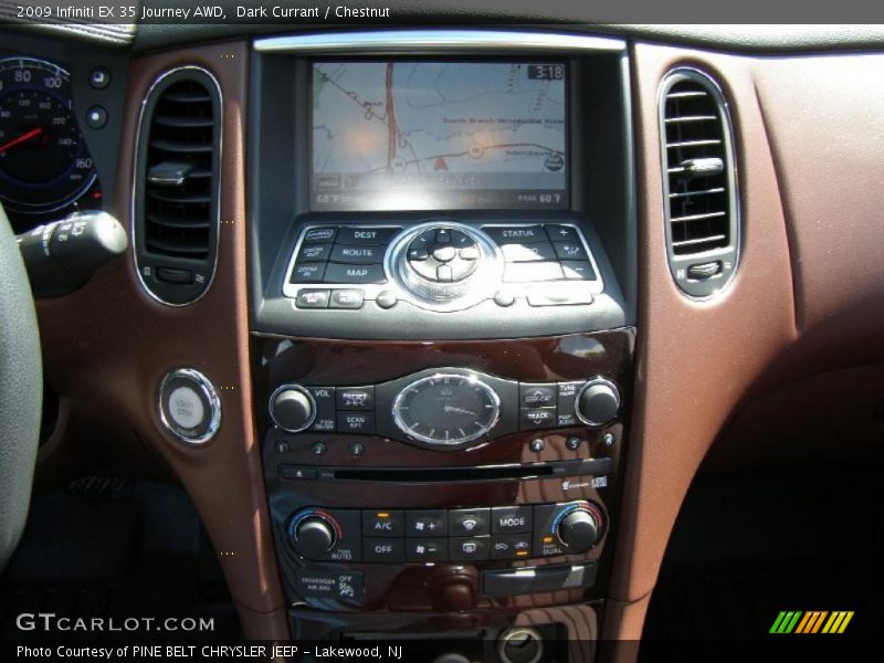 Dark Currant / Chestnut 2009 Infiniti EX 35 Journey AWD