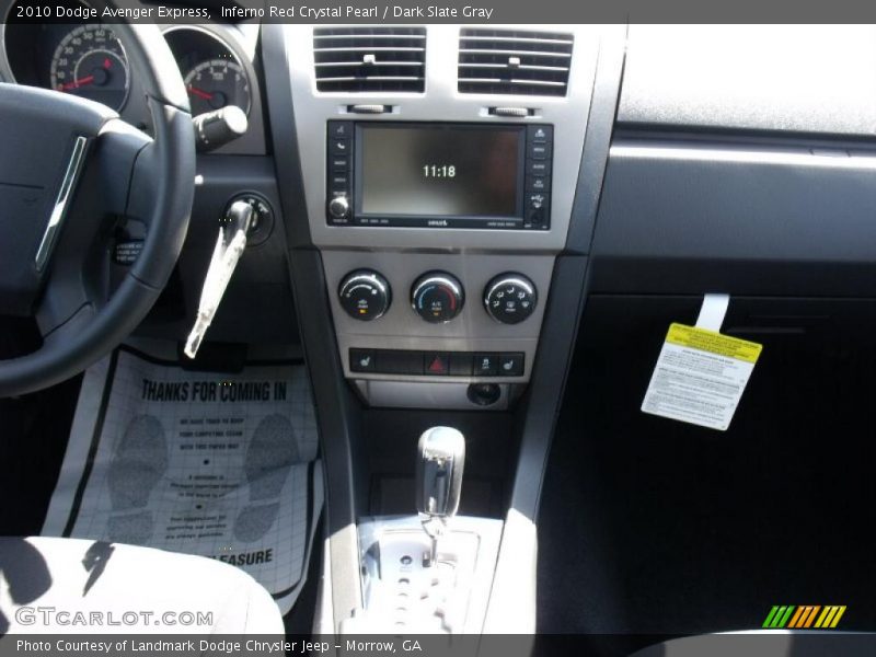 Inferno Red Crystal Pearl / Dark Slate Gray 2010 Dodge Avenger Express