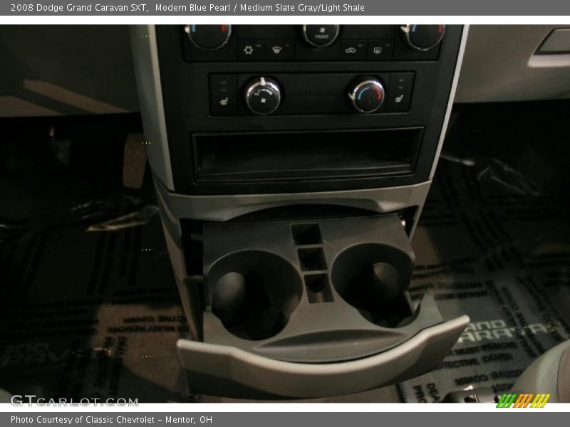 Modern Blue Pearl / Medium Slate Gray/Light Shale 2008 Dodge Grand Caravan SXT