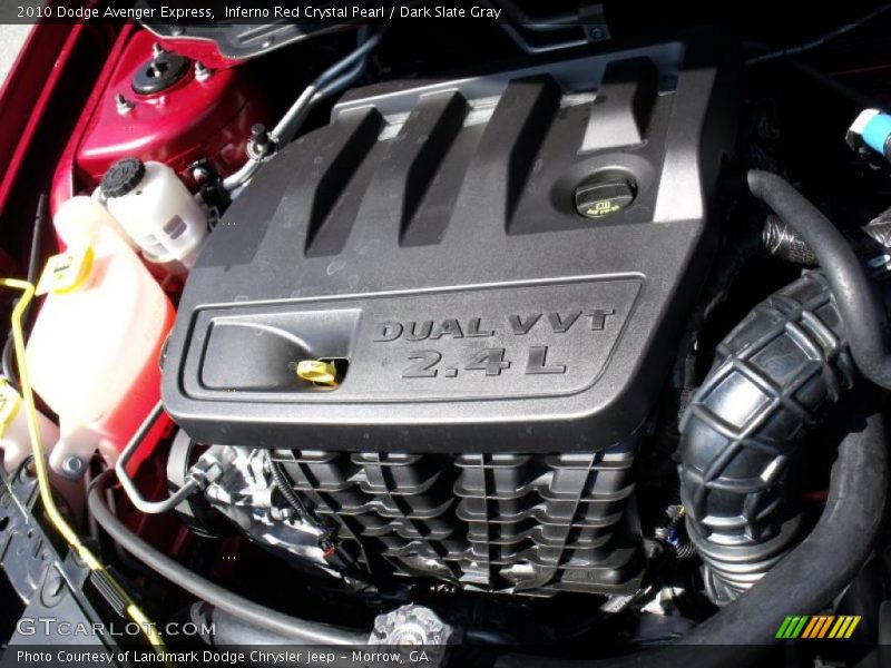 Inferno Red Crystal Pearl / Dark Slate Gray 2010 Dodge Avenger Express