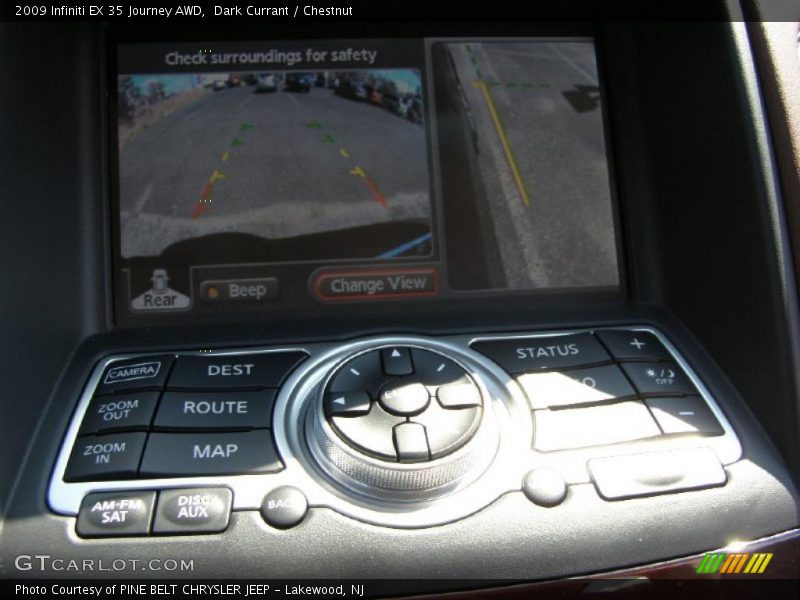 Dark Currant / Chestnut 2009 Infiniti EX 35 Journey AWD