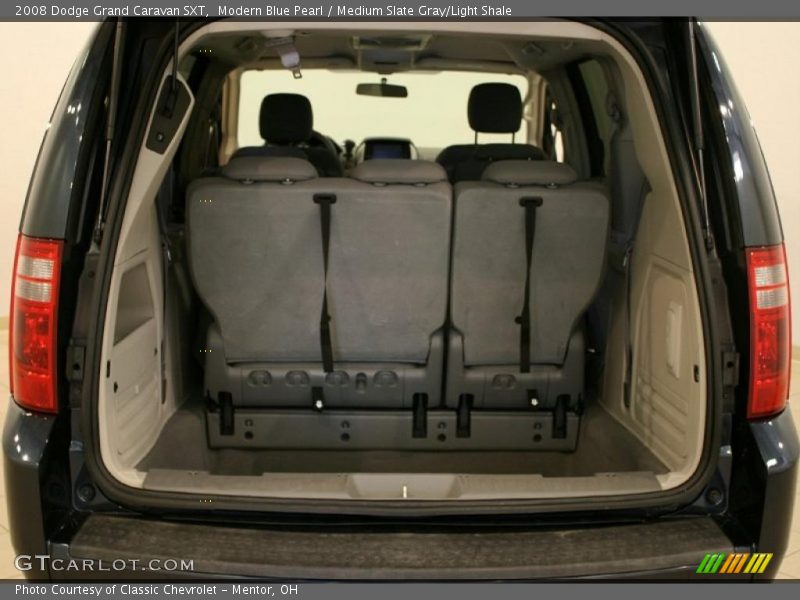Modern Blue Pearl / Medium Slate Gray/Light Shale 2008 Dodge Grand Caravan SXT