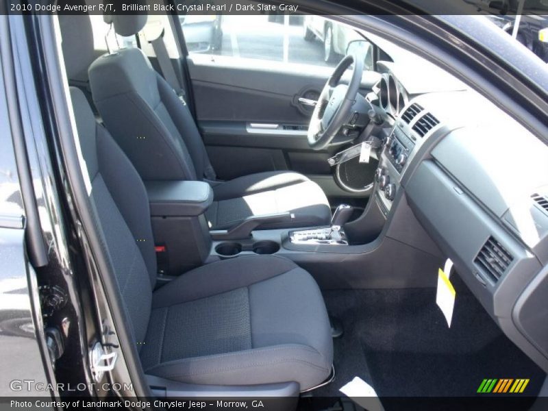 Brilliant Black Crystal Pearl / Dark Slate Gray 2010 Dodge Avenger R/T