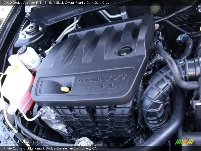 Brilliant Black Crystal Pearl / Dark Slate Gray 2010 Dodge Avenger R/T