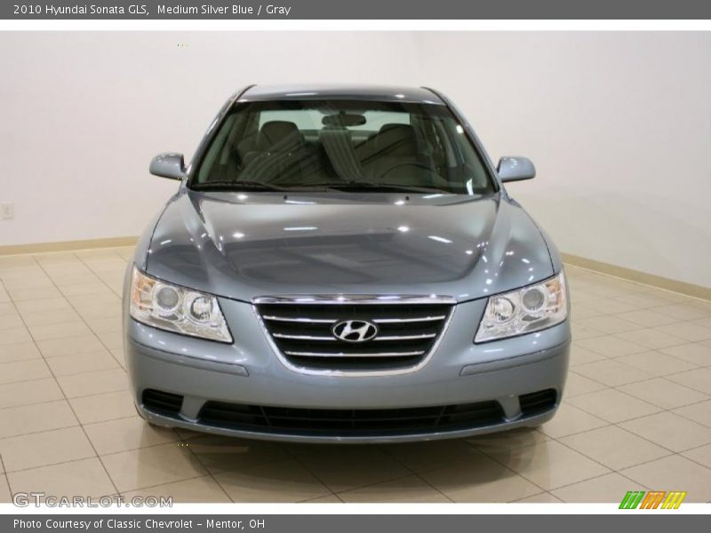 Medium Silver Blue / Gray 2010 Hyundai Sonata GLS