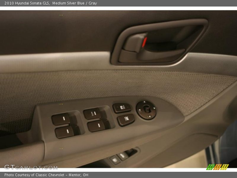 Medium Silver Blue / Gray 2010 Hyundai Sonata GLS