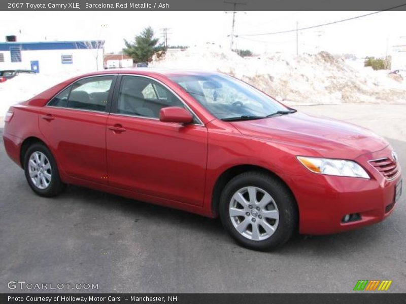 Barcelona Red Metallic / Ash 2007 Toyota Camry XLE
