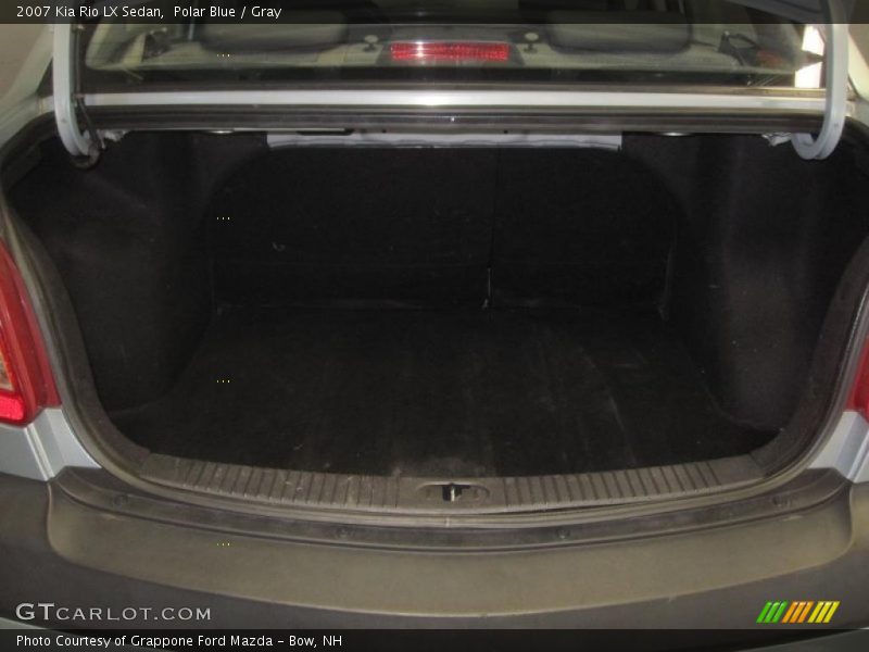 Polar Blue / Gray 2007 Kia Rio LX Sedan