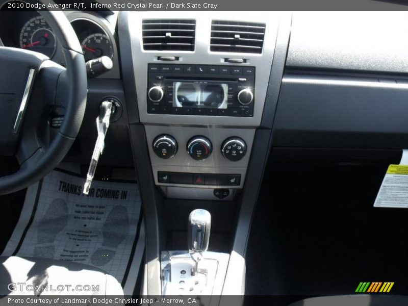 Inferno Red Crystal Pearl / Dark Slate Gray 2010 Dodge Avenger R/T