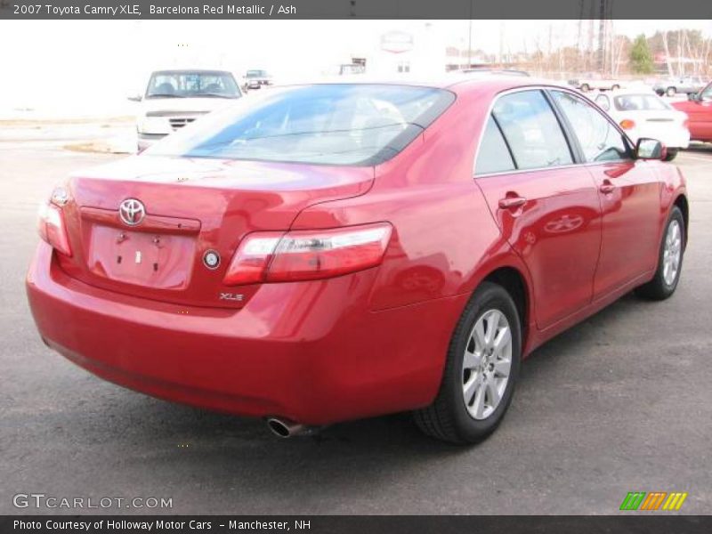 Barcelona Red Metallic / Ash 2007 Toyota Camry XLE