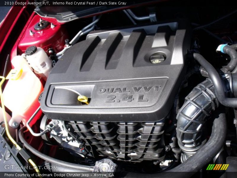 Inferno Red Crystal Pearl / Dark Slate Gray 2010 Dodge Avenger R/T