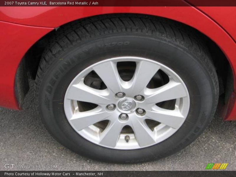 Barcelona Red Metallic / Ash 2007 Toyota Camry XLE