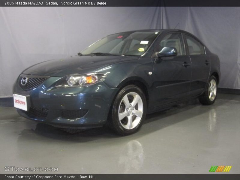 Nordic Green Mica / Beige 2006 Mazda MAZDA3 i Sedan