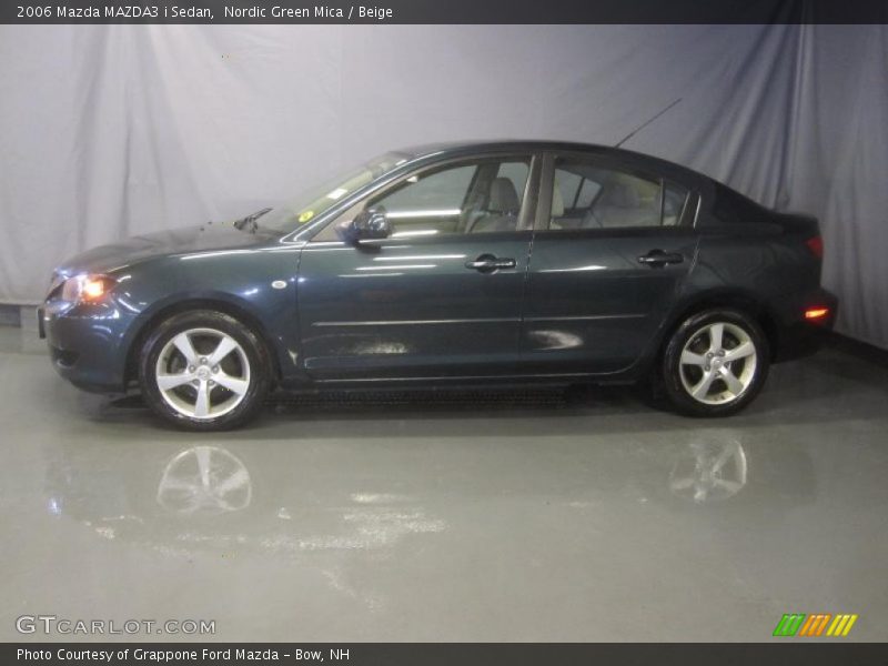 Nordic Green Mica / Beige 2006 Mazda MAZDA3 i Sedan