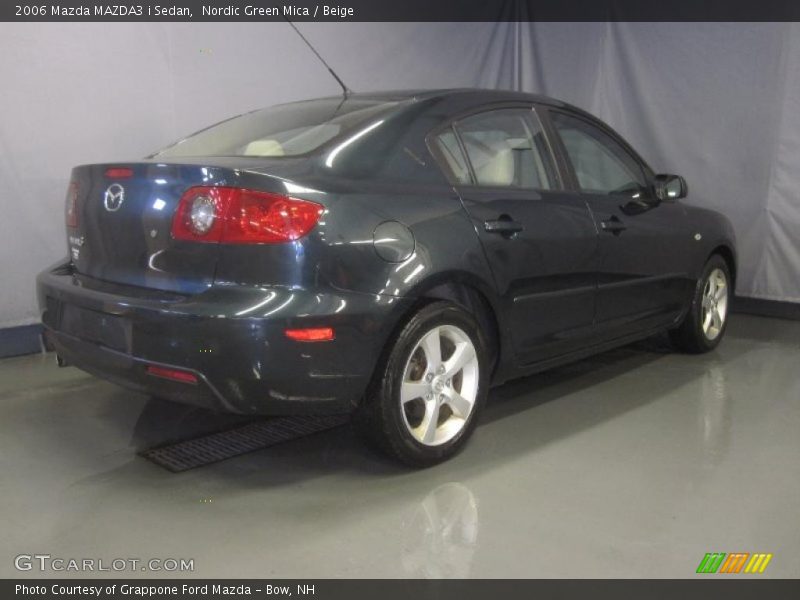 Nordic Green Mica / Beige 2006 Mazda MAZDA3 i Sedan