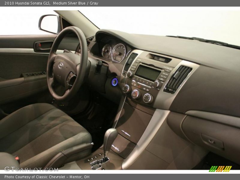 Medium Silver Blue / Gray 2010 Hyundai Sonata GLS
