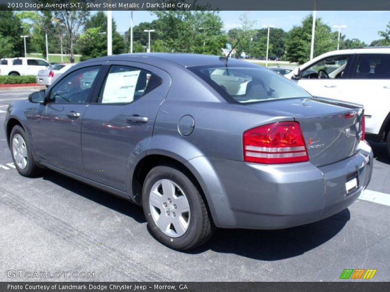 Silver Steel Metallic / Dark Slate Gray 2010 Dodge Avenger SXT