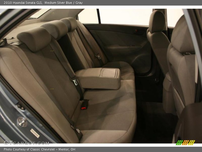 Medium Silver Blue / Gray 2010 Hyundai Sonata GLS