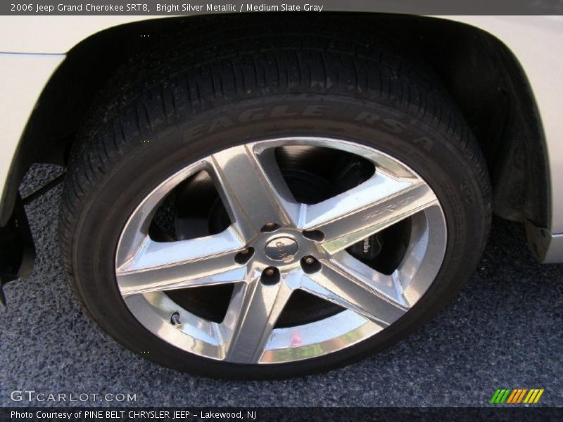 Bright Silver Metallic / Medium Slate Gray 2006 Jeep Grand Cherokee SRT8