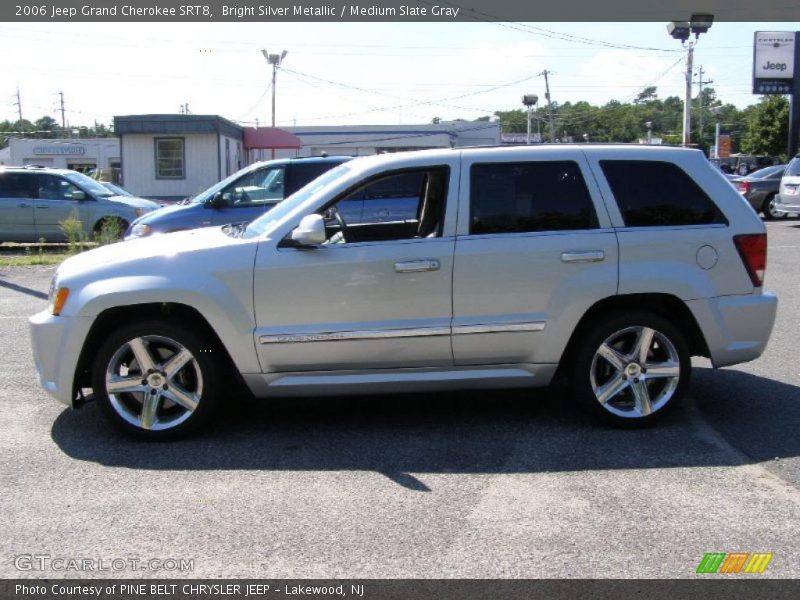 Bright Silver Metallic / Medium Slate Gray 2006 Jeep Grand Cherokee SRT8