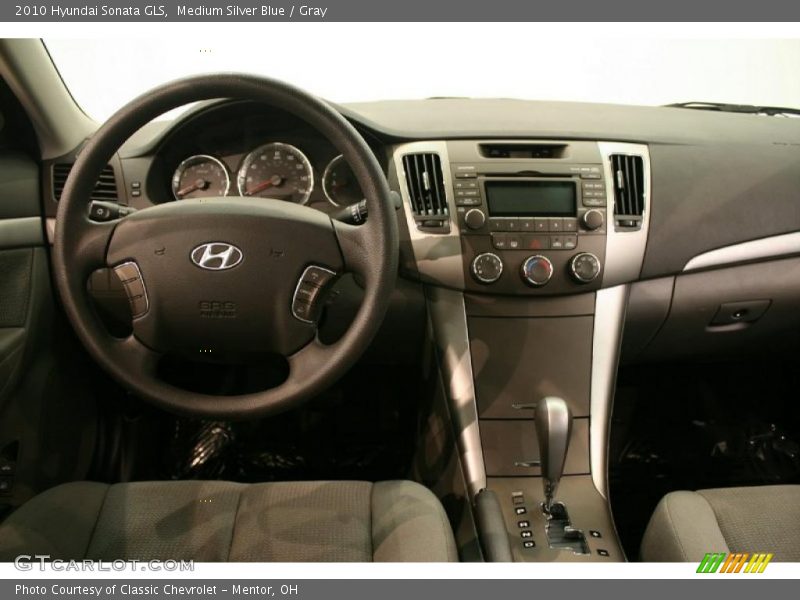 Medium Silver Blue / Gray 2010 Hyundai Sonata GLS