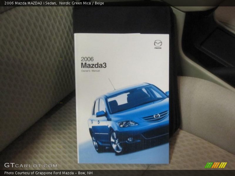 Nordic Green Mica / Beige 2006 Mazda MAZDA3 i Sedan