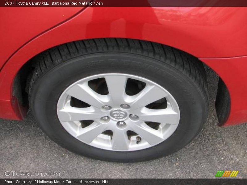Barcelona Red Metallic / Ash 2007 Toyota Camry XLE