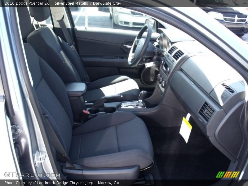 Silver Steel Metallic / Dark Slate Gray 2010 Dodge Avenger SXT