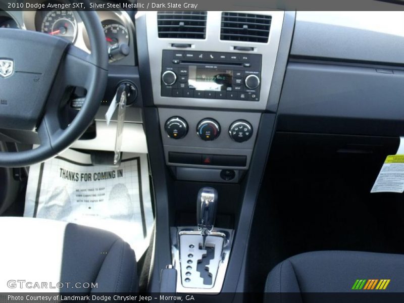 Silver Steel Metallic / Dark Slate Gray 2010 Dodge Avenger SXT