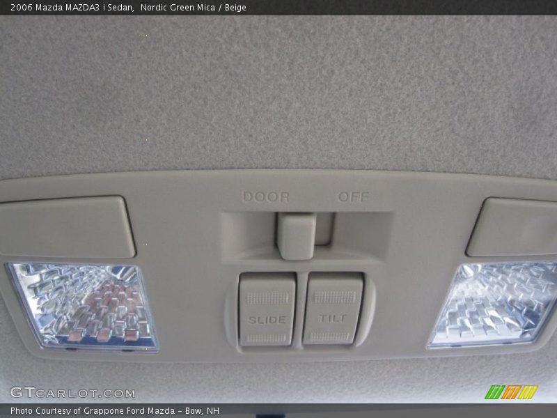 Nordic Green Mica / Beige 2006 Mazda MAZDA3 i Sedan