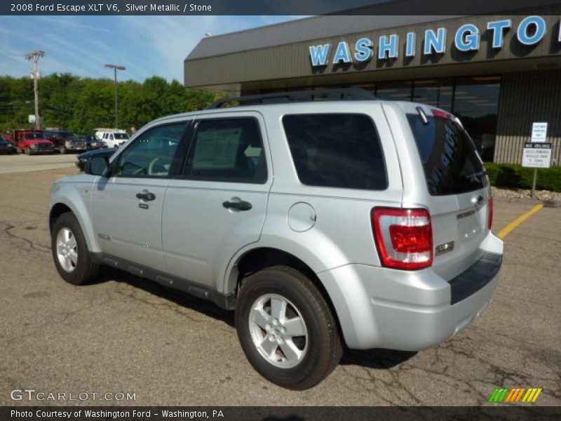 Silver Metallic / Stone 2008 Ford Escape XLT V6