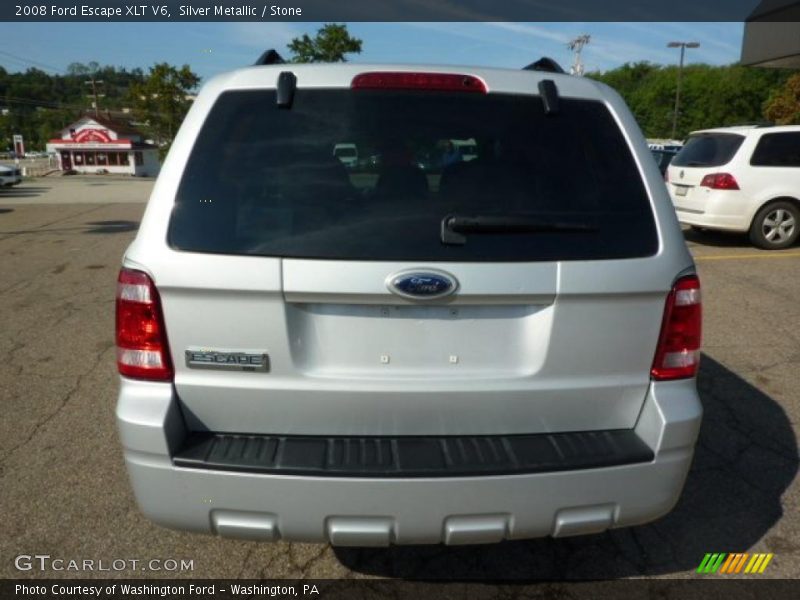 Silver Metallic / Stone 2008 Ford Escape XLT V6