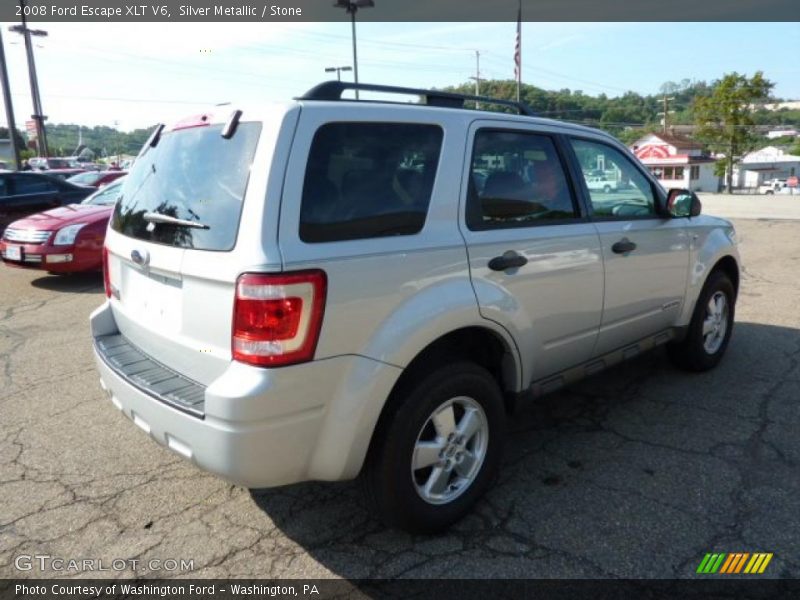 Silver Metallic / Stone 2008 Ford Escape XLT V6