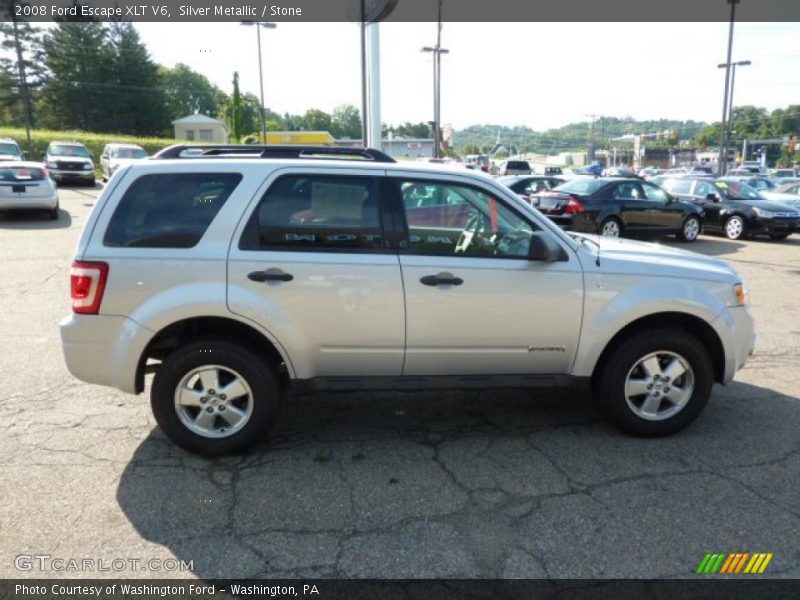 Silver Metallic / Stone 2008 Ford Escape XLT V6