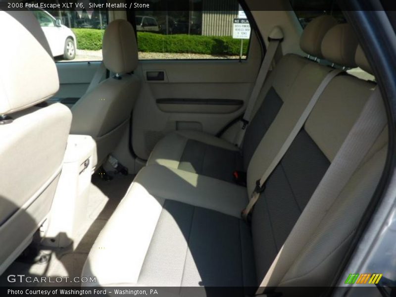 Silver Metallic / Stone 2008 Ford Escape XLT V6