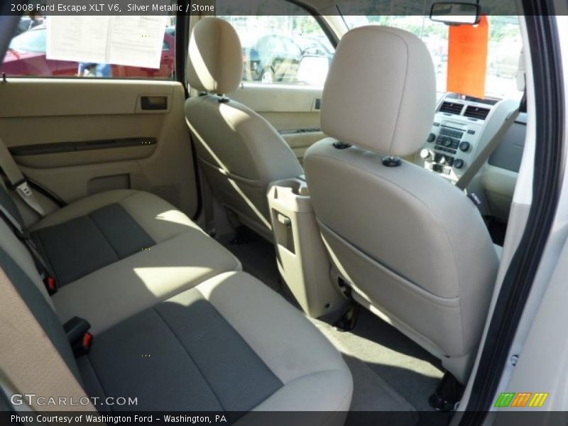 Silver Metallic / Stone 2008 Ford Escape XLT V6