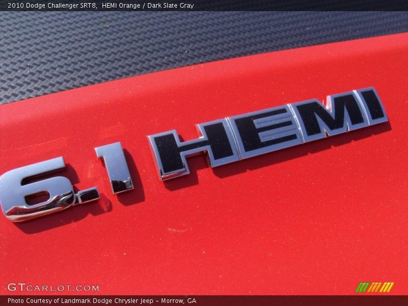 HEMI Orange / Dark Slate Gray 2010 Dodge Challenger SRT8