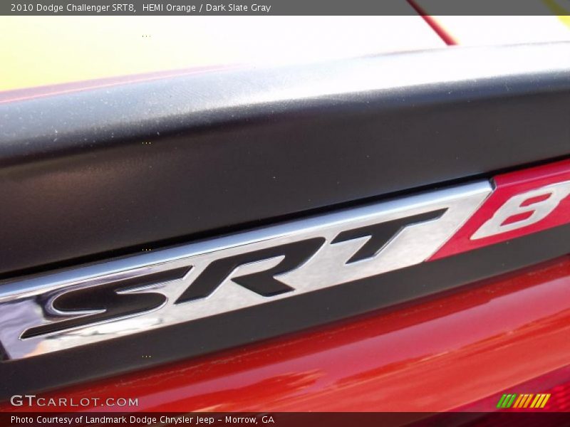 HEMI Orange / Dark Slate Gray 2010 Dodge Challenger SRT8
