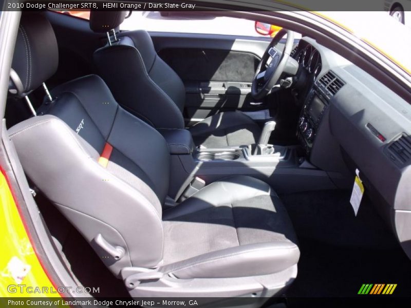 HEMI Orange / Dark Slate Gray 2010 Dodge Challenger SRT8