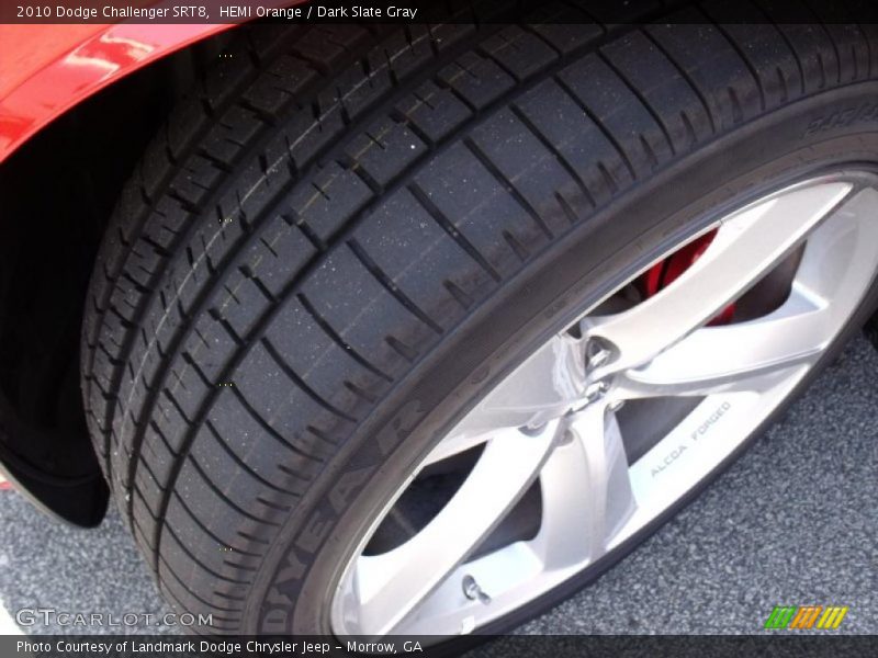 HEMI Orange / Dark Slate Gray 2010 Dodge Challenger SRT8