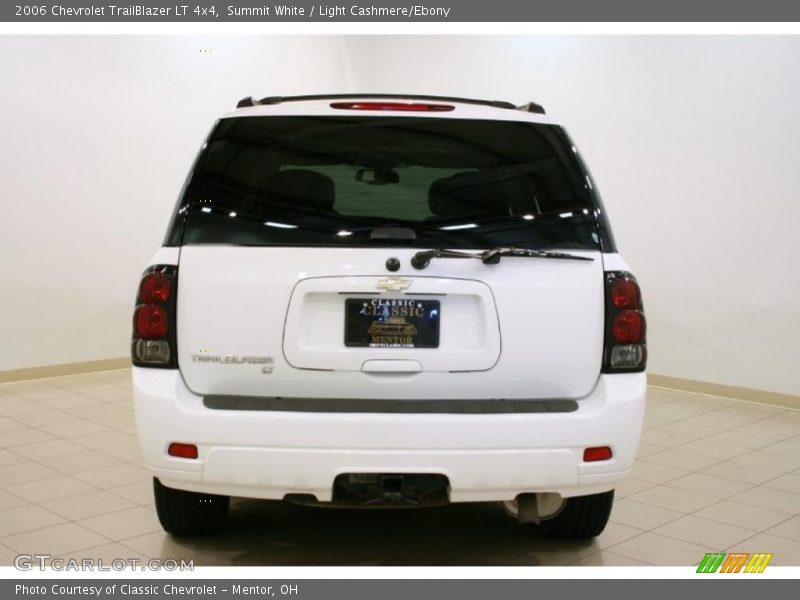 Summit White / Light Cashmere/Ebony 2006 Chevrolet TrailBlazer LT 4x4