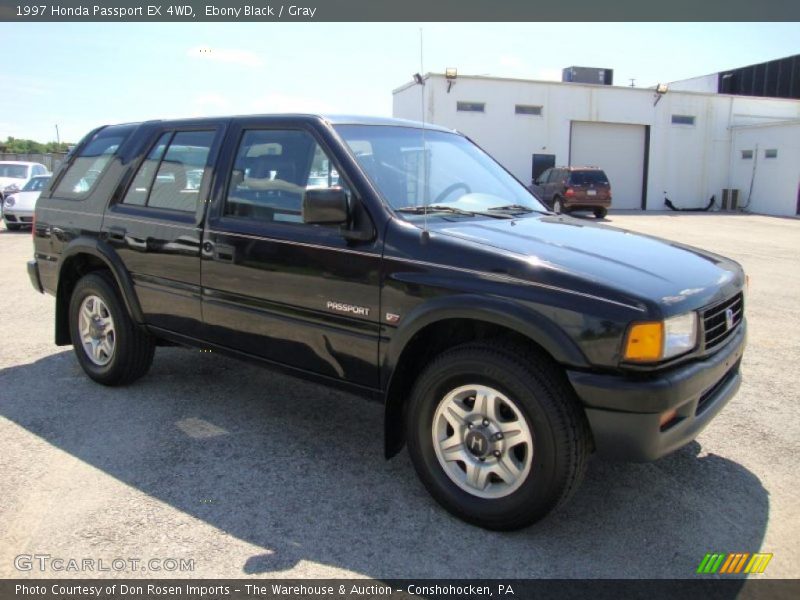 Ebony Black / Gray 1997 Honda Passport EX 4WD