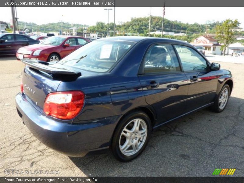 Regal Blue Pearl / Black 2005 Subaru Impreza 2.5 RS Sedan
